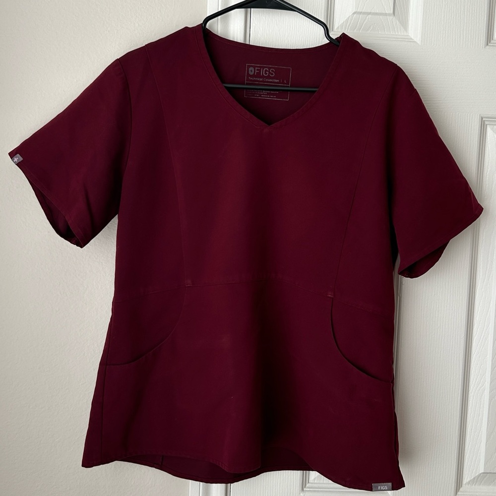 Figs Scrub Top